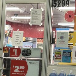 Circle K - Closed sign