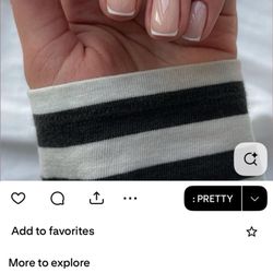 Best City Nails Spa - The inspo pic with a more nude overall base and French tips with a slight deep edge