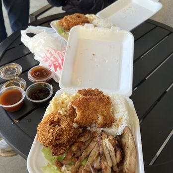 Tiki Hawaii BBQ - Land and sea combo - Barbeque Near Me - Oakdale, California Tiki Hawaii BBQ - Land and sea combo - Barbeque Near Me - Oakdale, California