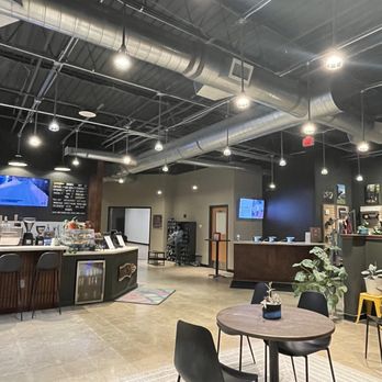 Basecamp Coffee Bar - Inside coffee shop - Coffee & Tea Near Me - Akron, Ohio