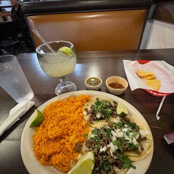 Juanchos Authentic Mexican Restaurant - Taco platter with rice - Mexican Near Me - Upland, California Juanchos Authentic Mexican Restaurant - Taco platter with rice - Mexican Near Me - Upland, California