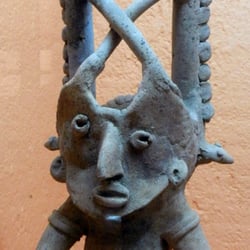 Museo de Arte Prehispánico Rufino Tamayo - Censer; México, Colima; Toltec period, 950-1100; ceramic