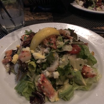 Ocean Prime - Half of a Shellfish Cobb Salad...it's big! - Seafood Near Me - Indianapolis, Indiana Ocean Prime - Half of a Shellfish Cobb Salad...it's big! - Seafood Near Me - Indianapolis, Indiana
