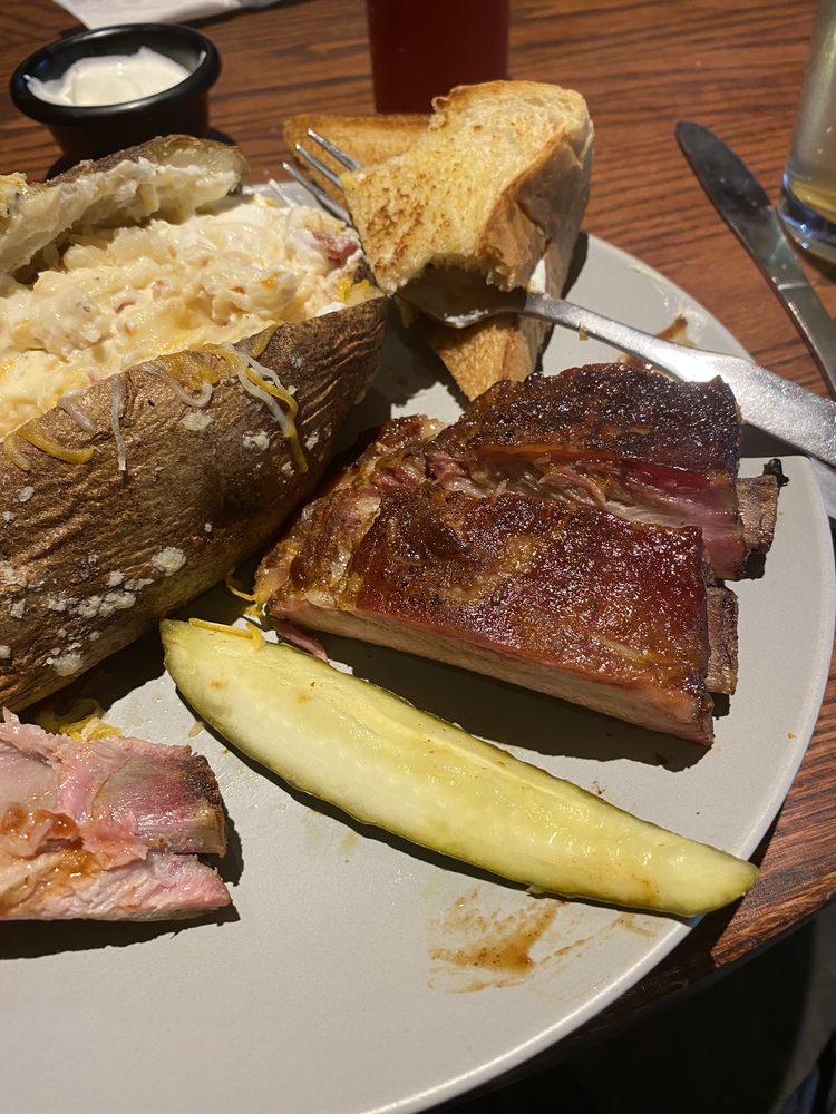 Food from RibCrib BBQ