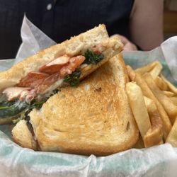 Rustic Cafe - Lobster grilled cheese