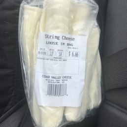 Fresh string cheese
