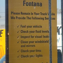 Penske Truck Rental - Don't come expecting any of these services other than fuel...