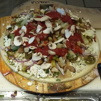 Blaze Pizza - Build Your Own Pizza. Very stacked from a gal with a big appetite. - Salad Near Me - Alhambra, California