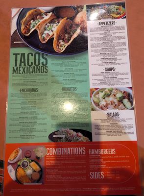 Menu photo 2 Azteca Mexican Restaurant Mountlake Terrace, WA Menu photo 2 Azteca Mexican Restaurant Mountlake Terrace, WA
