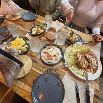 Pradera Brunch - burrito, eggs on side, birthday surprise - Breakfast & Brunch Near Me - Costa Mesa, California Pradera Brunch - burrito, eggs on side, birthday surprise - Breakfast & Brunch Near Me - Costa Mesa, California