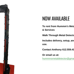 Hummm's Metal Detector Systems & Services