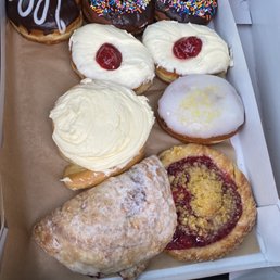 a variety of doughnuts