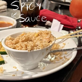 Benihana - Encino - This was supposed to be the spicy chicken and shrimp fried rice that we paid extra for but the server didn't enter it correctly. - Sushi Bars Near Me - Encino, California
