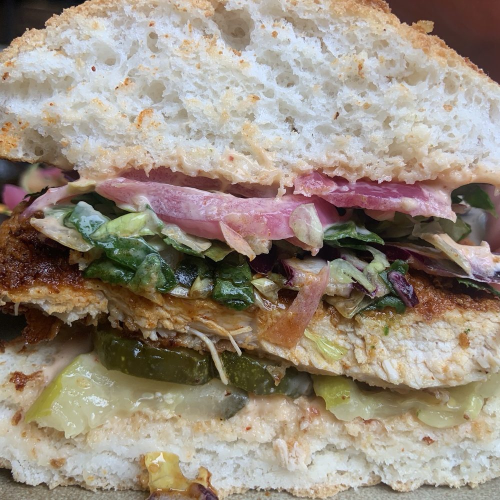 The Barley Merchant - Gluten free chicken sandwich - Burgers Near Me - Langley, British Columbia The Barley Merchant - Gluten free chicken sandwich - Burgers Near Me - Langley, British Columbia