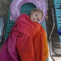 Connecticut Belair Swim Club - Taking a break from the pool! #connecticutbelairswimclub #familytime @yelpdc #cozytowel