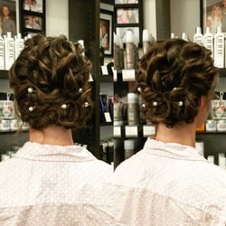 Bridal updo by Susan