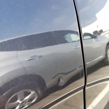 JL Dent Removal - The sadness that had bestowed the 1 month old forester - Mobile Dent Repair Near Me