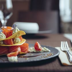 L'Ancienne Ecole - Gravlax de saumon