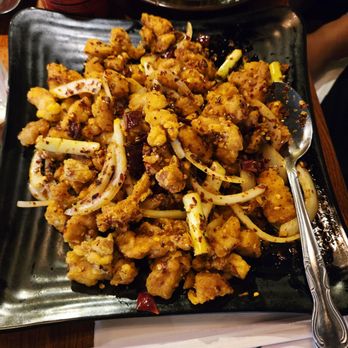 Wula Buhuan - Spicy Cube Chicken - Szechuan Near Me - Houston, Texas Wula Buhuan - Spicy Cube Chicken - Szechuan Near Me - Houston, Texas