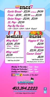 Menu photo 2 Legendary Wing King Lethbridge, AB