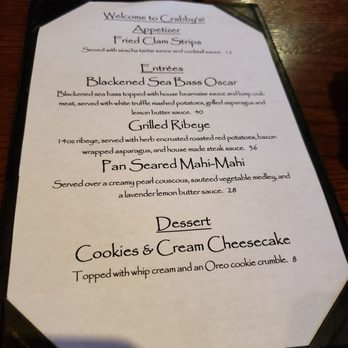 Crabby's Seafood Bar & Grill - Seafood Near Me - Rogers, Arkansas