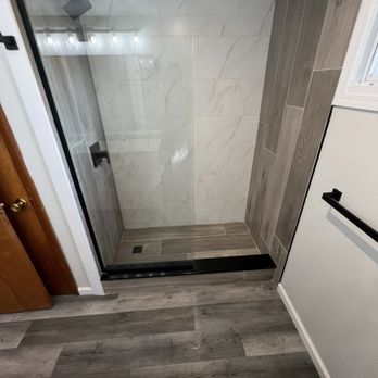 EUTS Construction - Finished full bathroom renovation - Tiling Near Me - Williamsville , New York