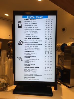 Menu photo 2 Café East New York, NY