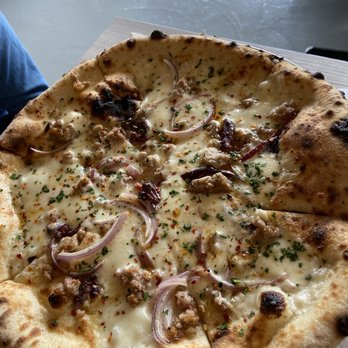 Brick Fire Tavern - Hot sausage pizza - Pizza Near Me - Honolulu, Hawaii Brick Fire Tavern - Hot sausage pizza - Pizza Near Me - Honolulu, Hawaii