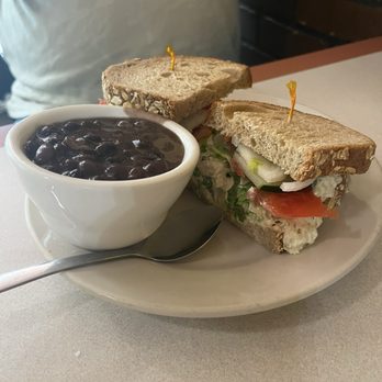 Main Street Eatery - Tuna sandwich with beans and rice! - Sandwiches Near Me - Brooksville, Florida