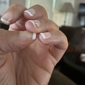 Solace Nail Spa - Nails started to peel and lift after 5 days. - Skin Care Near Me - Johns Creek, Georgia