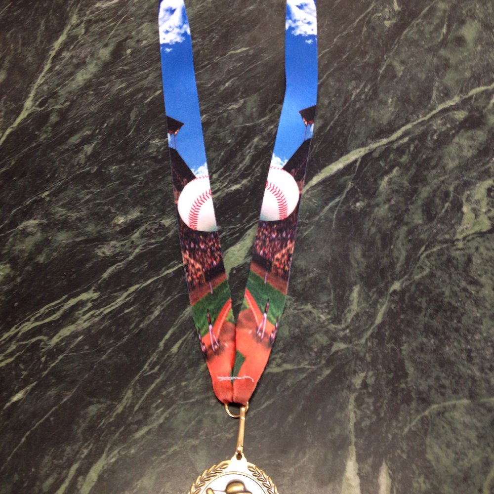 Found these really nice personalizable baseball medals for only $1.75! They have great deals and super service.