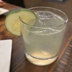 The Forge 1912 - Cucumber basil gimlet. Refreshing, not overly sweet, loved it.