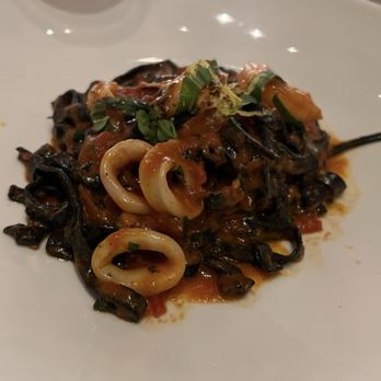 Amalfi - Squid ink pasta - Italian Near Me - Las Vegas, Nevada Amalfi - Squid ink pasta - Italian Near Me - Las Vegas, Nevada