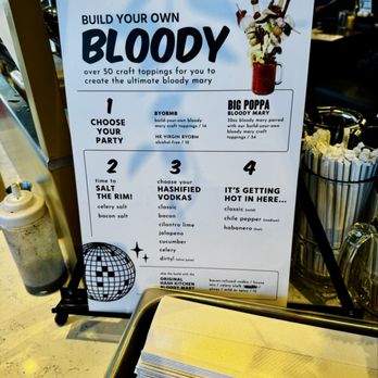 Hash Kitchen - Bloody Mary menu - Breakfast & Brunch Near Me - Pearland, Texas Hash Kitchen - Bloody Mary menu - Breakfast & Brunch Near Me - Pearland, Texas