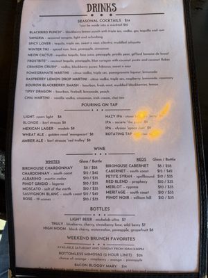 Menu photo 2 Blackbird Tavern Temecula, CA Menu photo 2 Blackbird Tavern Temecula, CA