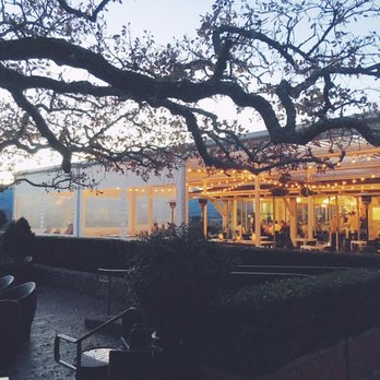 Mumm Napa - Outdoor patio and seating areas, gorgeous market lights!!!! - Wine Tasting Room Near Me - Rutherford, California