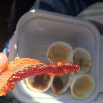 Biscuit Head - Thick cut ginger honey bacon. - Breakfast & Brunch Near Me - Greenville, South Carolina