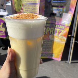 Mango sticky rice spritz Mango sticky rice spritz