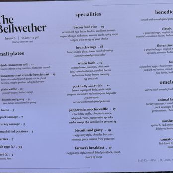 The Bellwether - The current menu. - Cocktail Bars Near Me - St. Louis, Missouri The Bellwether - The current menu. - Cocktail Bars Near Me - St. Louis, Missouri