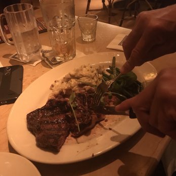 The Cheesecake Factory - Thai coconut chicken and Ribeye dinner! - American Near Me - San Juan, Puerto Rico