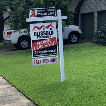 Clissold Properties - I love putting up Sale Pending signs. Only thing better is putting up SOLD signs. - Real Estate Agents Near Me - Spring, Texas
