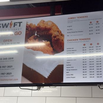 Swift Fresh Market - Menu - Sandwiches Near Me - Fairfield, Connecticut