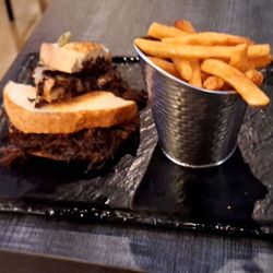 The Jersey G.O.A.T. Grill + Public House - Short rib grilled cheese