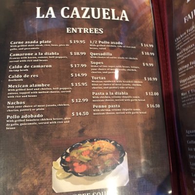 Menu photo 7 La Cazuela Mexican Lynnwood, WA Menu photo 7 La Cazuela Mexican Lynnwood, WA