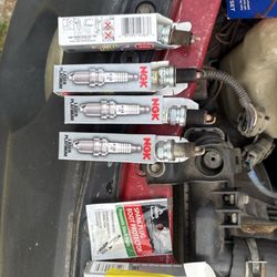 Autozone - A pack of four "Brand new" NGK R laser iridium spark plugs