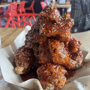 Kimchi Red - Fried Chicken Plate - Korean Near Me - Alpharetta, Georgia