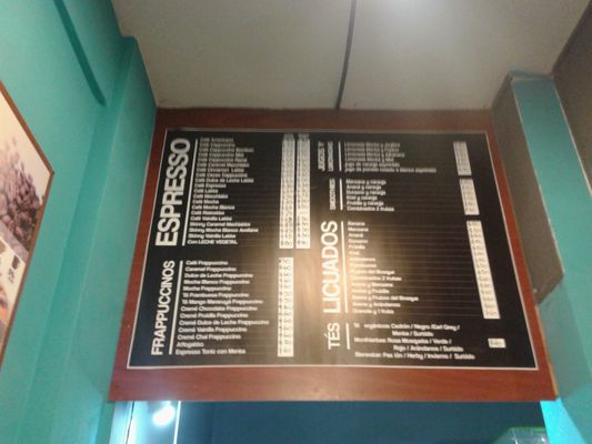 Menu photo 2 Káapeh Córdoba, X Menu photo 2 Káapeh Córdoba, X