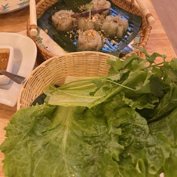 Nua Thai Kitchen - Sakoo with lettuce for wrapping - Thai Near Me - Oakland, California Nua Thai Kitchen - Sakoo with lettuce for wrapping - Thai Near Me - Oakland, California