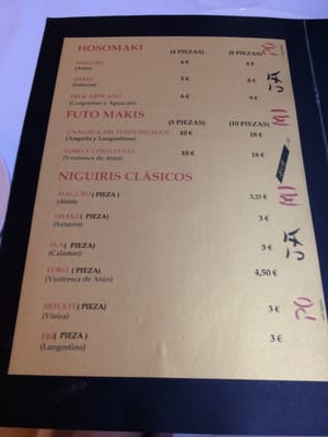 Menu photo 7 Q' Tomas? Valencia, V