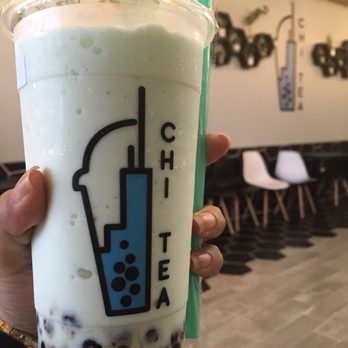 Chi Tea - Thai coconut blended bubble tea with tapioca - Bubble Tea Near Me - Lombard, Illinois